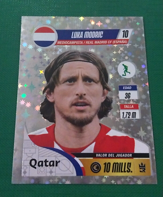 2022 3R Qatar World Cup FIFA #266 LUKA MODRIC Croatia Soccer Team
