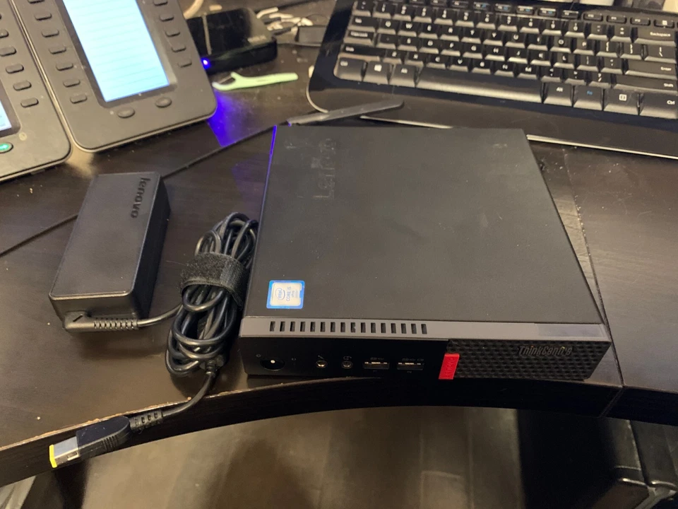 Lenovo Tiny with Intel i5 desktop, 8Gb RAM and 250Gb SSD - Image 2 of 4