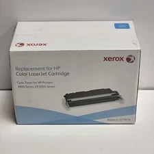 QUALITY Genuine Xerox For HP Q7581A Cyan Toner Cartridge Compatible 6R1343