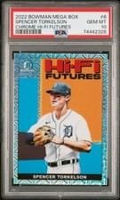 2022 Bowman Chrome Hi-FI Futures #6 Spencer Torkelson PSA 10 Low PoP