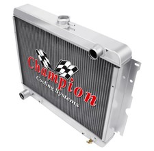 1970 1971 DODGE CHALLENGER 4 Row All Aluminum Champion Radiator DR 