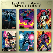 1994 Fleer Marvel Universe Series 5 (1-200) / Pick Your Cards / Buy2+ Save10%