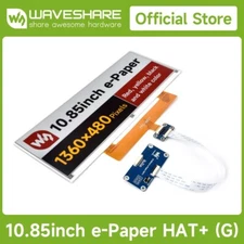 Waveshare 10.85inch e-Paper display for Raspberry Pi E-ink display 1360x480 3.3V