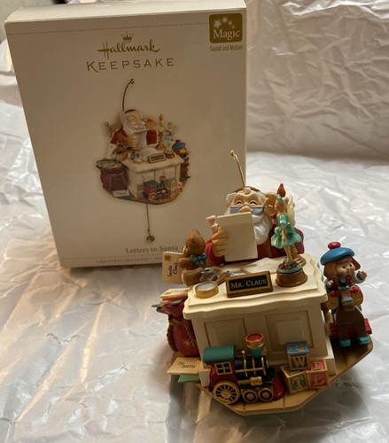 Hallmark Keepsake Letters to Santa 2006 Ornament Magic Sound & Motion QLX7606 - Picture 1 of 9