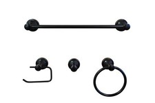 Dyconn Faucet BLN4SET18-ORB London Series Bathroom Set, Oil Rubbed Bronze, 4 Pie