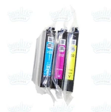 3pk Genuine Epson Claria 202 Color Ink XP-5100 WF-2860 T202220 T202320 T202420