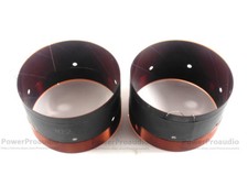 2X 102MM Audio Bass Speaker Voice Coil Subwoofer Woofer Sound 2 Layers