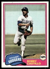 1981 Topps #146 Bobby Castillo Los Angeles Dodgers