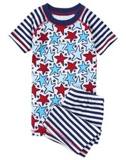 NWT Gymboree boy Gymmies pajamas star July 4th 18-24M, 6, 10