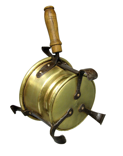CHAUFFE PLAT ANCIEN en cuivre boulle pl 10 ml EUR 48,00 - DE