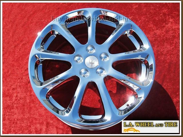 Maserati Quattroporte Sport 2005-2012 Wheels Set of 4 Chrome
