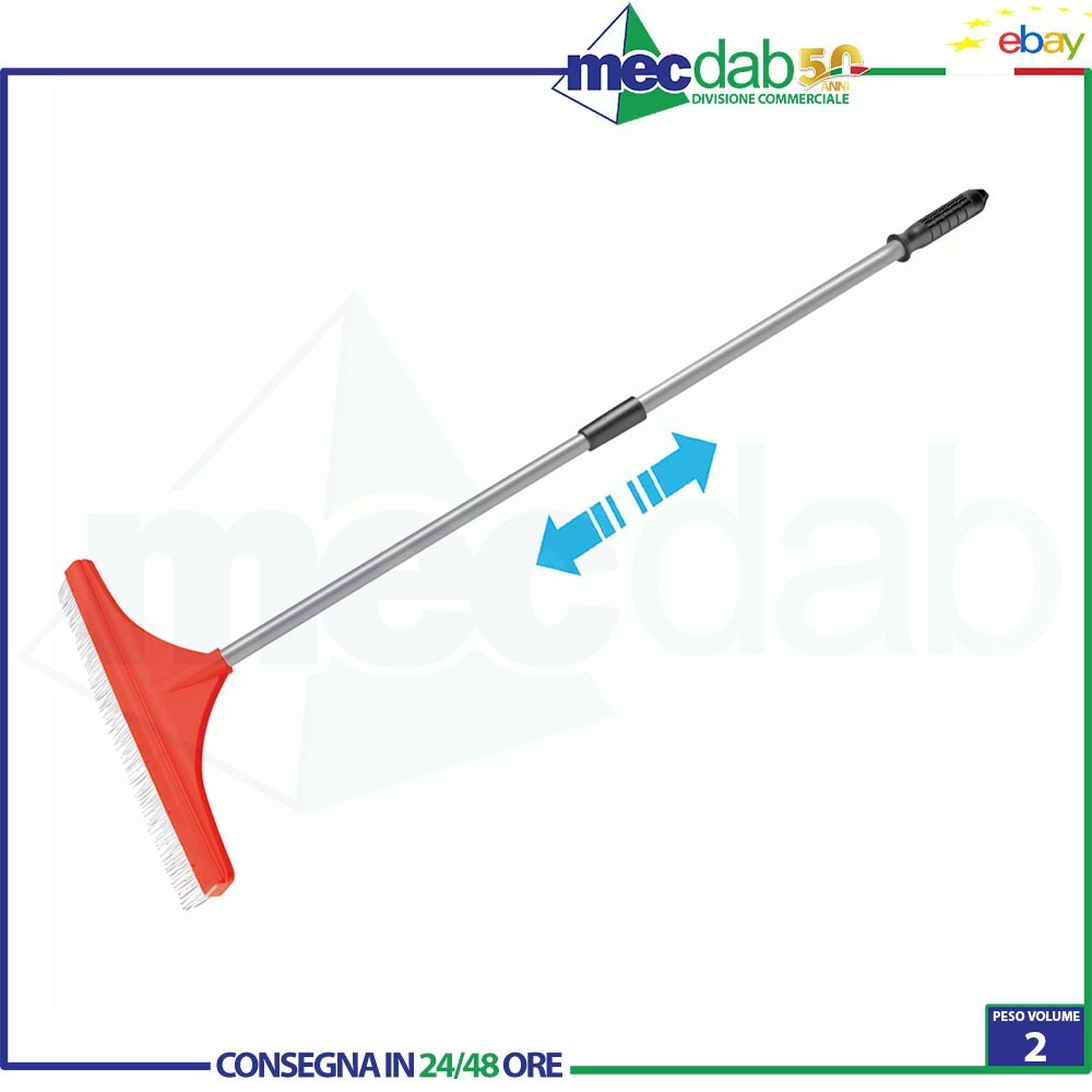 Scopa A Pettine Per Prato Sintetico - Mantieni Il Tuo Erba Artificiale Come Nuova!