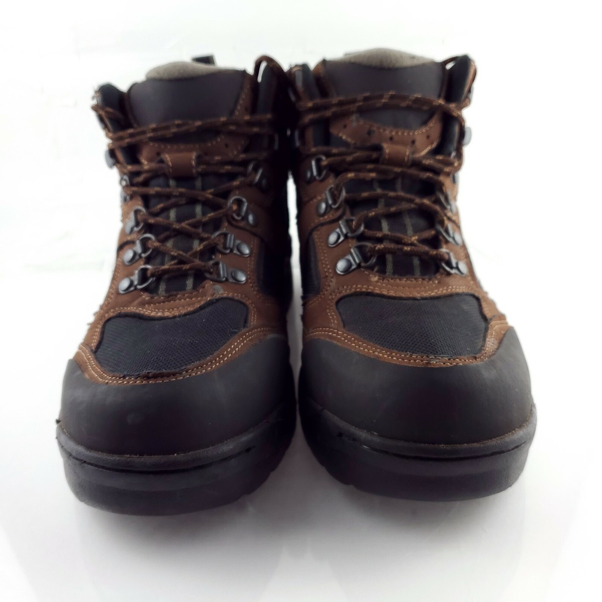 Red Head Outdoor Brown Leather Boots Mid Top Laced Up Rugged  display picture 2
