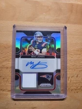 Mac Jones 2021 Panini Prizm 70/99 #RPA-MJ Silver RPA Signed Auto  RC Patriots 