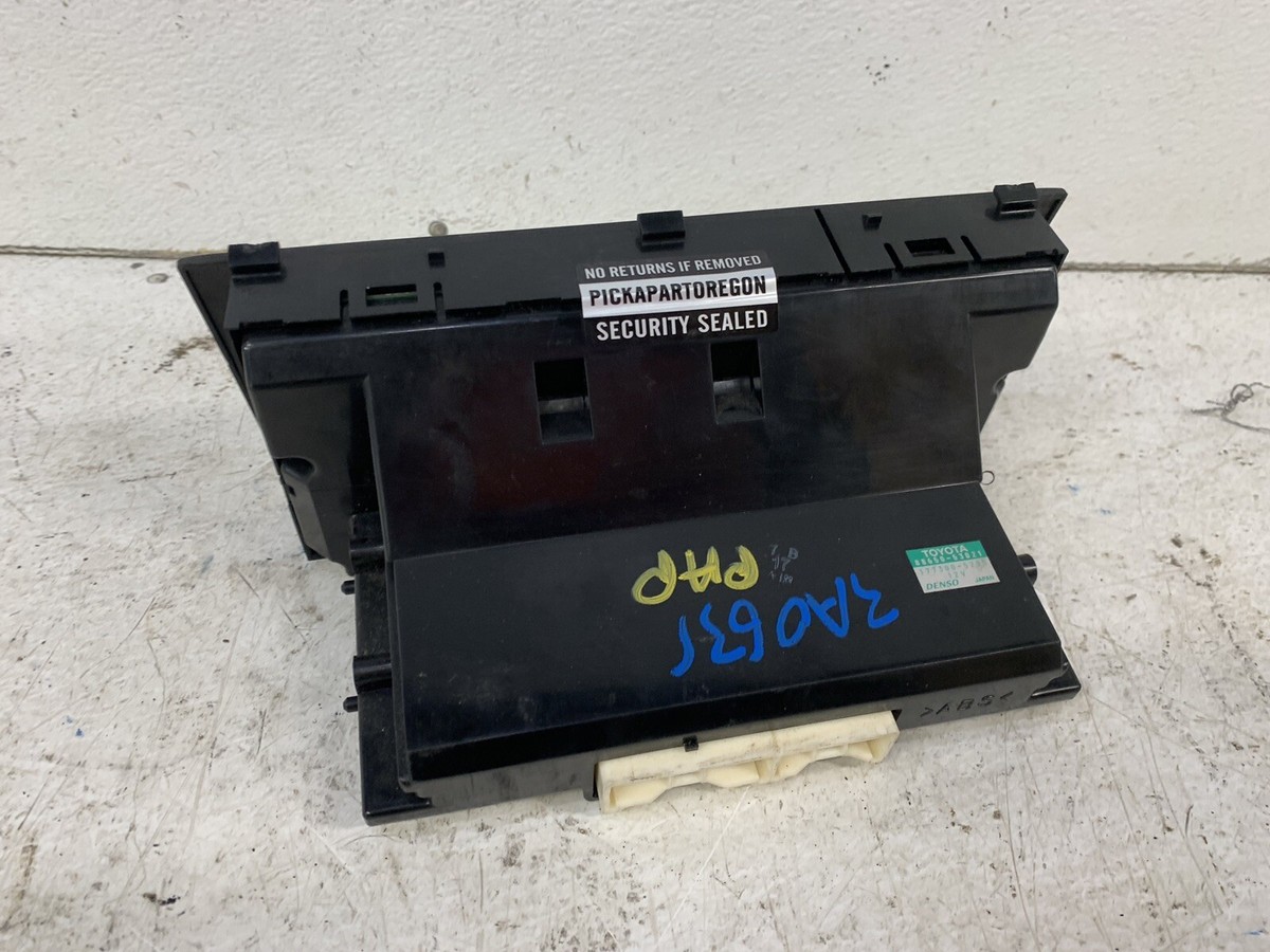 LEXUS IS300 エアコンコントロールパネル カナダ 2001 Lexus IS300 HVAC Heater A/C Control Switch Panel