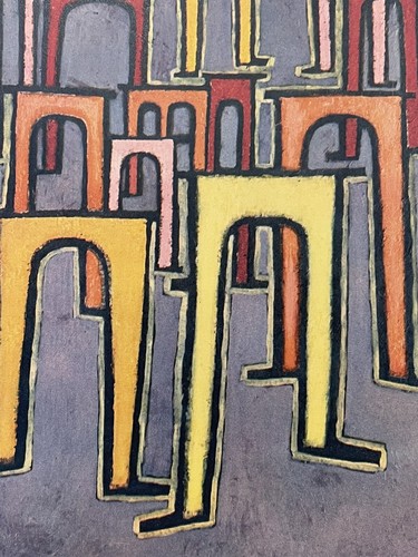 PAUL KLEE "Revolution of the Viaducts "Vintage Print - Picture 2 of 6