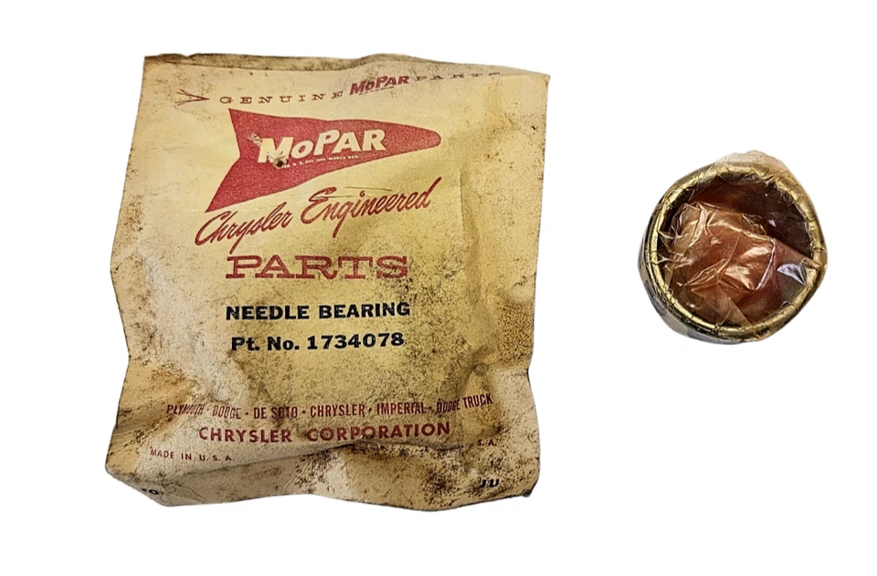 1957-1962 Chrysler Plymouth Dod корпус рулевого привода подшипник вала 1734078 новый из старых запасов - Изображение 2 из 4