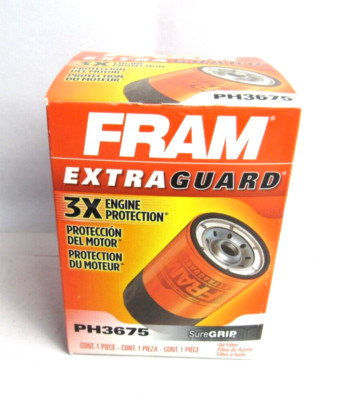 Fram Extra Guard Sure Grip Oil Filter PH3675 NIB
