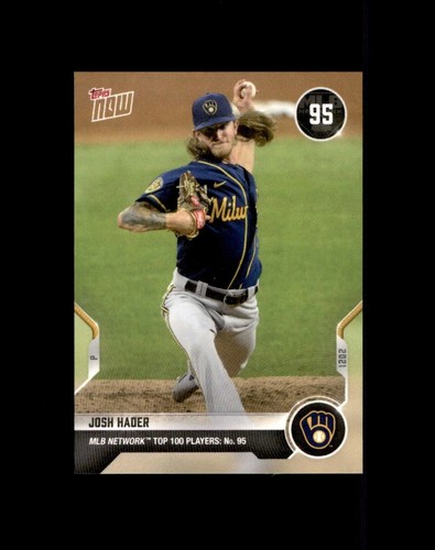 2021 Topps Now MN-95 Josh Hader