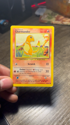 1995 charmander pokemon card Charmander (046/102) [First Partner Pack] Near Mint main image 0