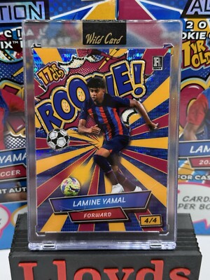 2024 Wild Card LAMINE YAMAL RC Barcelona Rookie Edition SOCCER