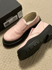 NEW Valentino by Mario Valentino Agnes Leather Slip-On Sneakers Size 8 AUTHENTIC