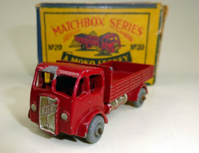 ミニカー MATCH BOX No.20 a STAKE TRUCK E.R.F. MATCH BOX No.20 a STAKE TRUCK E.R.F.