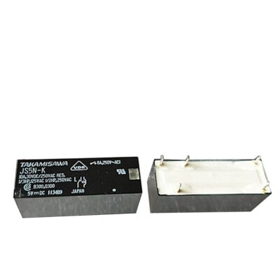 5 Pezzi Relè Di Potenza TAKAMISAWA JS5-K / JS12-K / JS24-K – 5 PIN 8A, 5V 12V 24V, Serie Di Trasformazioni