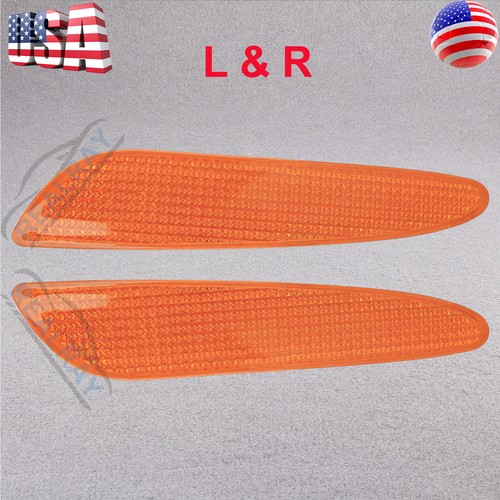 Left Right Bumper Side Marker Lights For 2003-2006 Mercedes Benz W211 E Class - Picture 13 of 20