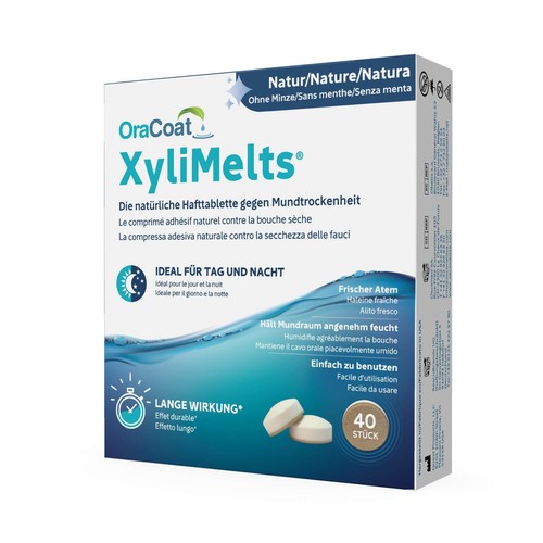 XyliMelts Hafttabletten gegen Mundtrockenheit - Milde Minze - Lange Wirkdauer - Bild 10 von 11