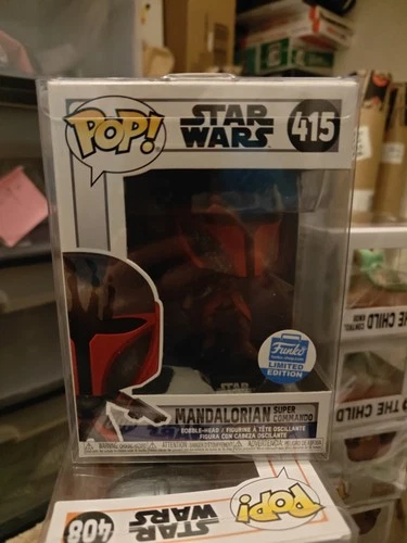 Pop! Funko #415 - Mandalorian Super Commando - Star Wars - Funko Limited Edition