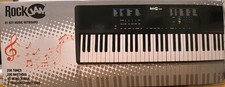RockJam RJ654 61-Key Electronic Keyboard – 200 Tones/Rhythms, 40 Demo – Slightly