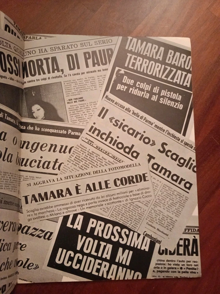 TAMARA il Giallo di Parma SUPPLEMENTO LA DONNA NEL MONDO - 1970 - Immagine 3 di 4