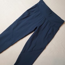 Sweaty Betty Womens Size XS The Power Compression 7/8 Leggings Blue