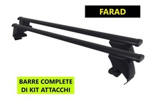 BARRE PORTATUTTO PORTAPACCHI TETTO LISCIO VOLKSWAGEN POLO 2009 AL 2017