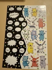 Vintage Stickers Sheet