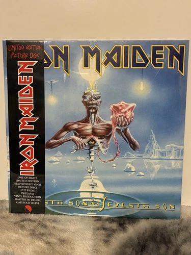 Iron Maiden 7th Seventh Son Gatefold Vinyl Picture Disc (2012) OBI SEALED NEW