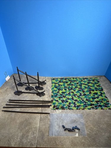 Marx IWO JIMA 6062 Camouflage Gun Canopy Cover Set