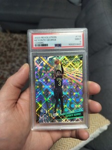 2023 Panini Revolution Keyonte George Cosmic Rookie RC /99 #118 NBA Trading Card