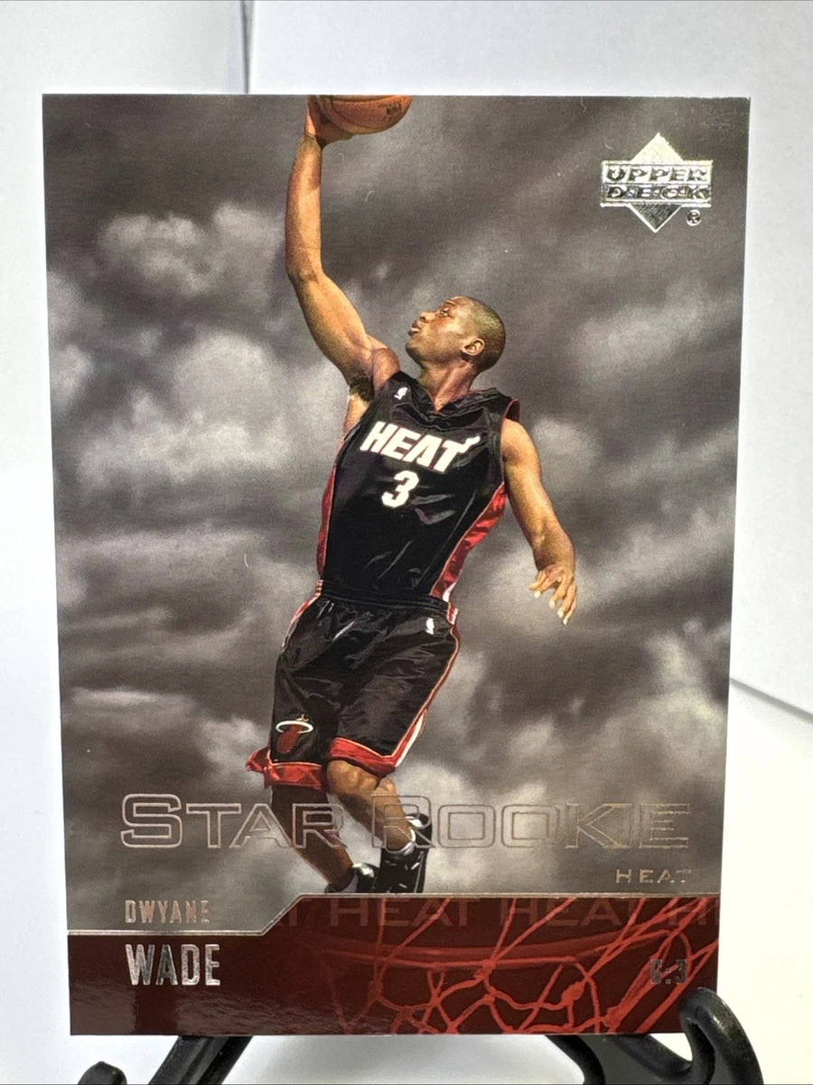 25+ Upper Deck Dwyane Wade Basketball Rookie Sports Trading Cards