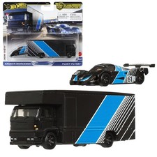 Sauber-Mercedes C9 + Fleet Flyer | Hot Wheels...