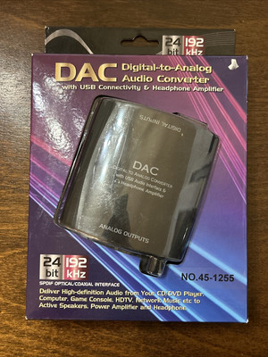 Maplin DAC 24bit 192 Khz with USB Connectivity and Headphone amplifier