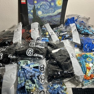 LEGO Ideas: Vincent van Gogh The Starry Night 21333 Complete New Set with No Box