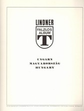 LINDNER T Falzlos Album Ungarn, 1972-1976, 64 Bl.
