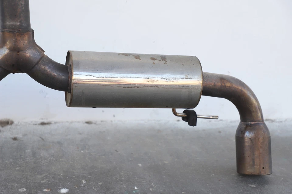 Silenciador de tubo de escape trasero Mazda RX-8 RX8 04-08, A874, OEM, 2004, 2005, 2006, 200 Foto 4 de 4