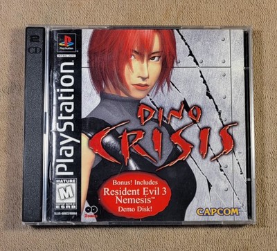 Dino Crisis PS1 [2 Disc Edition] Sony PlayStation Bonus Game W/Reg Card CIB