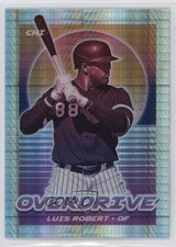 2021 Panini Chronicles Overdrive Hyper Prizm 95/299 Luis Robert #15 1fa0
