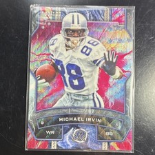 2024 Topps Resurgence Michael Irvin Crimson Surge Refractor #26 /199 Cowboys NFL