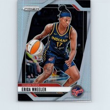 2024 Panini Prizm WNBA Erica Wheeler #61 Silver Prizm Indiana Fever