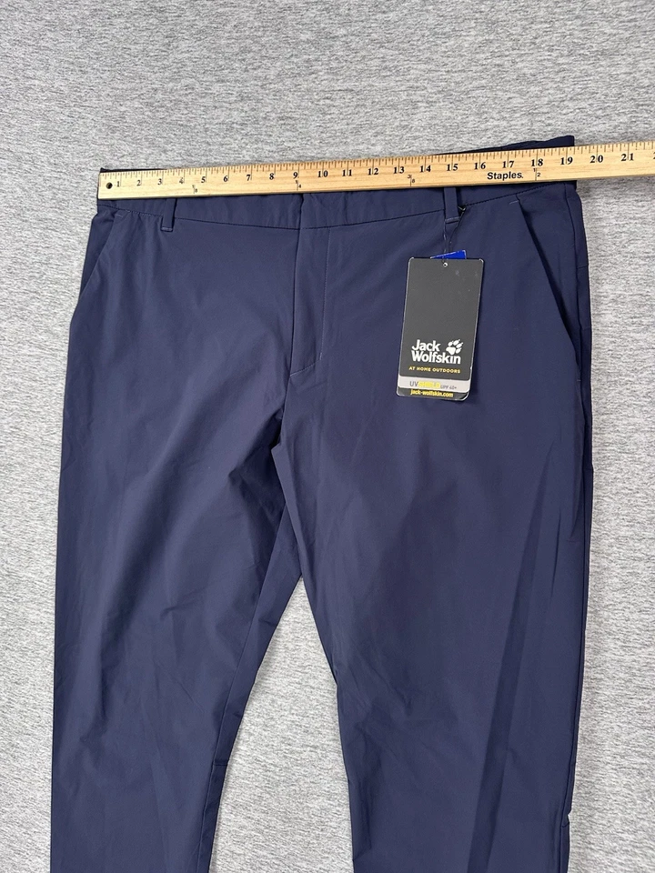 Jack Wolfskin брюки мужские XL синий упаковка и пойти производительности эластичной туризм путешествий новый - Изображение 3 из 4